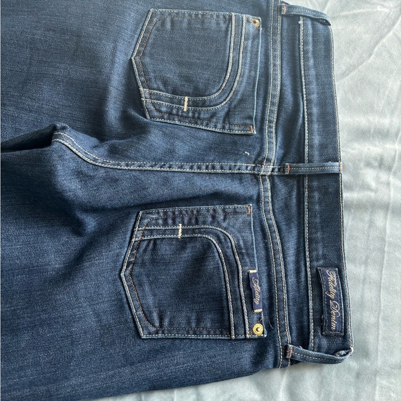 🏷️ SALE Fidelity Denim Bella Donna Boot Cut (size 27) - Picture 3 of 5